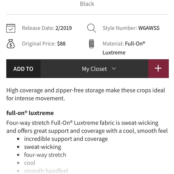 Lululemon Time to Sweat Crop 23” - Picture 5 of 13